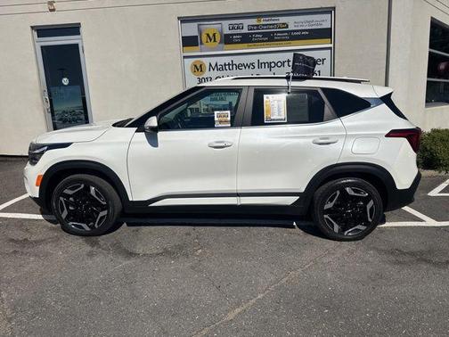 Snow White Pearl 2024 Kia Seltos SX Turbo