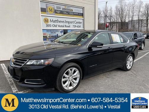 Black 2017 Chevrolet Impala 1LT