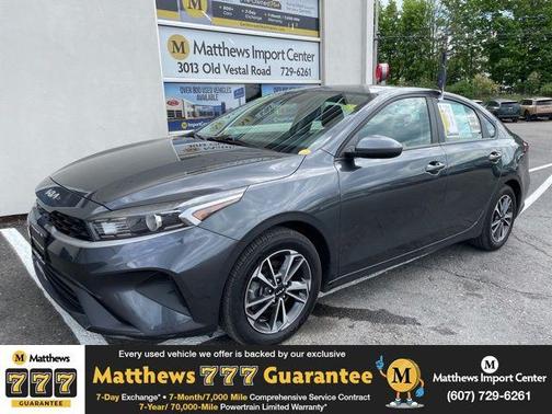 Gravity Gray 2023 Kia Forte LXS