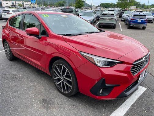 Pure Red 2024 Subaru Impreza Sport