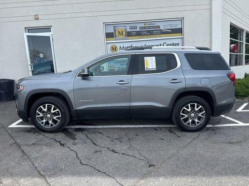 Satin Steel Metallic 2020 GMC Acadia FWD SLE