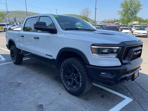 Bright White Clearcoat 2024 RAM 1500 Rebel