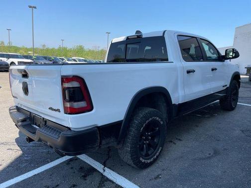 Bright White Clearcoat 2024 RAM 1500 Rebel