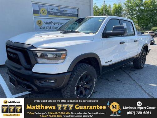 Bright White Clearcoat 2024 RAM 1500 Rebel