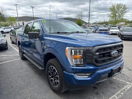 Atlas Blue Metallic 2023 Ford F-150 XLT