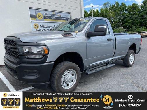 Billet Silver Metallic Clearcoat 2024 RAM 2500 Tradesman Regular Cab 4x4 8' Box