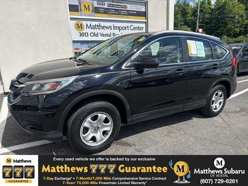 Crystal Black Pearl 2016 Honda CR-V LX