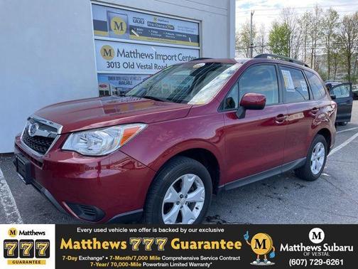 Venetian Red Pearl 2016 Subaru Forester 2.5i Premium
