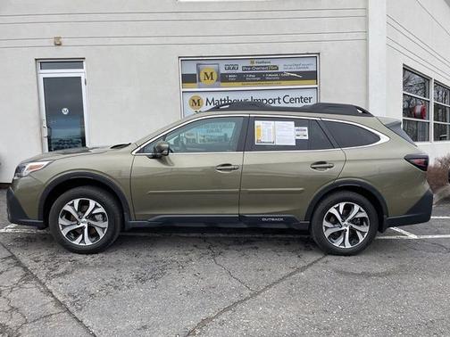 Green Metallic 2020 Subaru Outback Limited