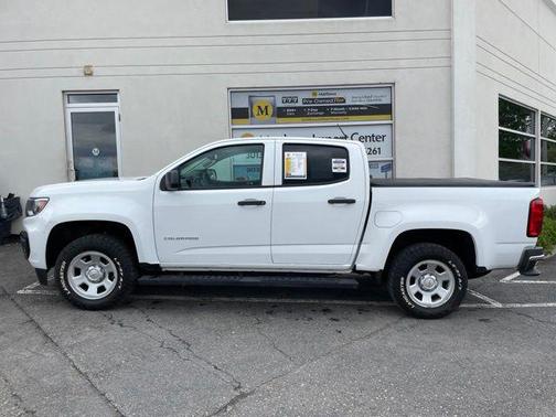 Summit White 2022 Chevrolet Colorado WT