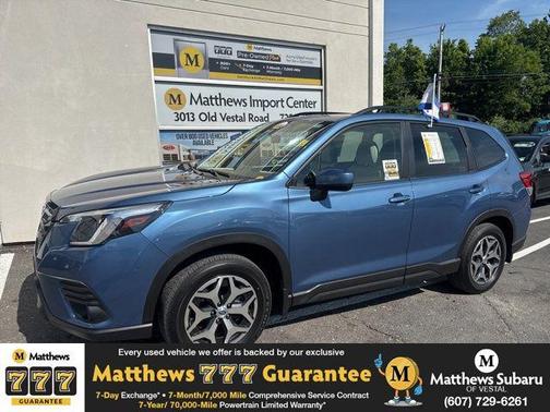 Horizon Blue Pearl 2022 Subaru Forester Premium
