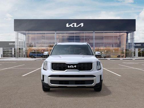 Glacial White Pearl 2025 Kia Telluride EX