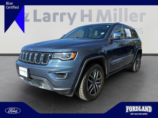 Slate Blue Pearlcoat 2021 Jeep Grand Cherokee LIMITED