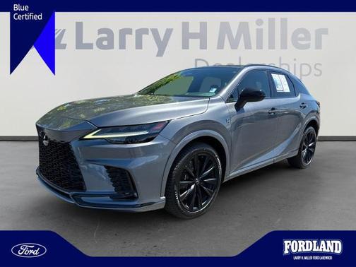 Nebula Gray 2023 Lexus RX 500h F SPORT PERFORMANCE