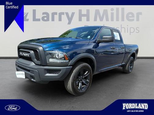 Patriot Blue Pearlcoat 2021 RAM 1500 Classic SLT