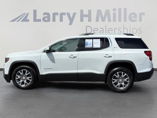 Summit White 2021 GMC Acadia SLT