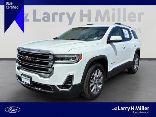 Summit White 2021 GMC Acadia SLT