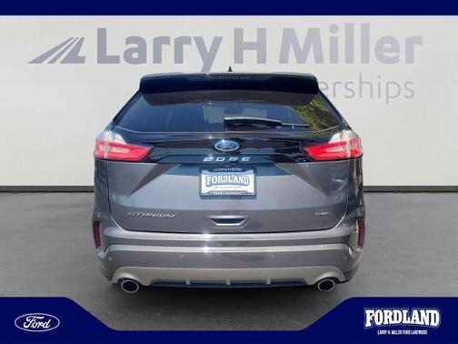 CARBONIZED GRAY 2021 Ford Edge TITANIUM