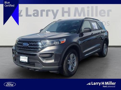 MAGNETIC METALLIC 2020 Ford Explorer XLT