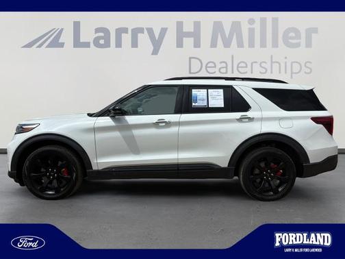 STAR WHITE MET TRI-COAT 2023 Ford Explorer ST
