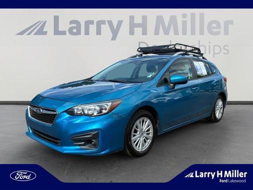 Island Blue Pearl 2018 Subaru Impreza 2.0I PREMIUM
