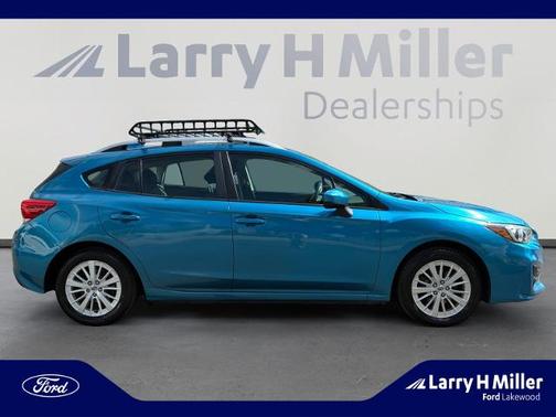 Island Blue Pearl 2018 Subaru Impreza 2.0I PREMIUM