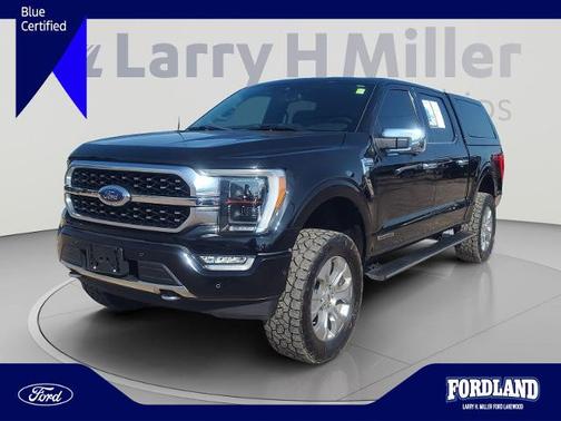 AGATE BLACK METALLIC 2021 Ford F-150 PLATINUM