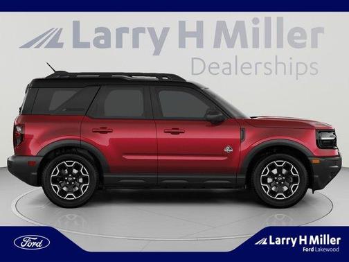 Ruby Red Metallic Tinted Clearcoat 2026 Ford Bronco Sport Outer Banks