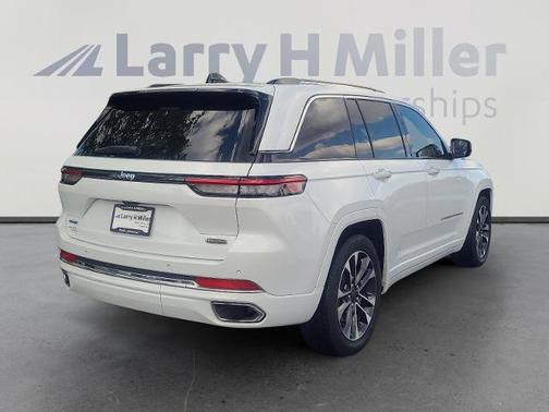 Bright White Clearcoat 2022 Jeep Grand Cherokee OVERLAND