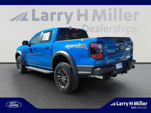 VELOCITY BLUE METALLIC 2025 Ford Ranger RAPTOR