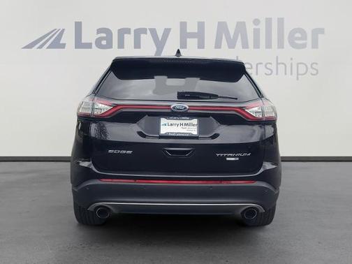 SHADOW BLACK 2017 Ford Edge TITANIUM