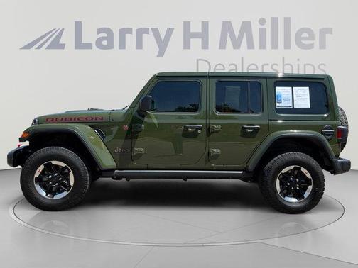 Sarge Green Clearcoat 2020 Jeep Wrangler Unlimited Rubicon