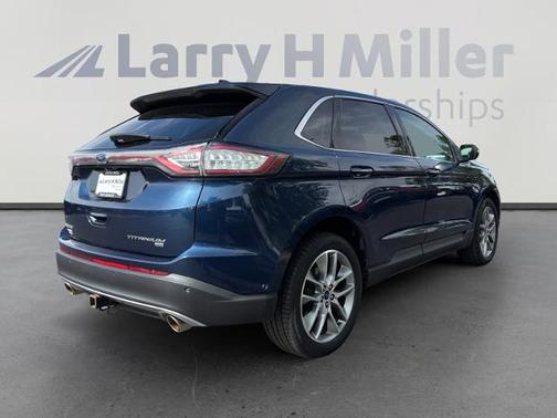 BLUE JEANS METALLIC 2017 Ford Edge TITANIUM