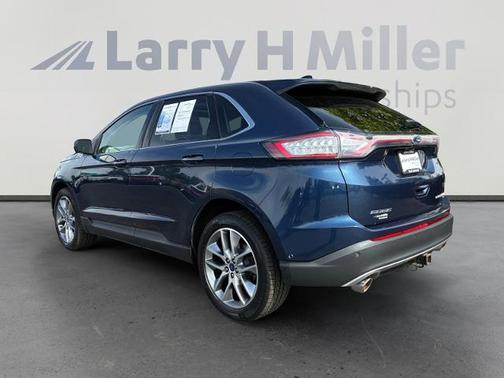 BLUE JEANS METALLIC 2017 Ford Edge TITANIUM