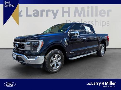ANTIMATTER BLUE METALLIC 2021 Ford F-150 LARIAT