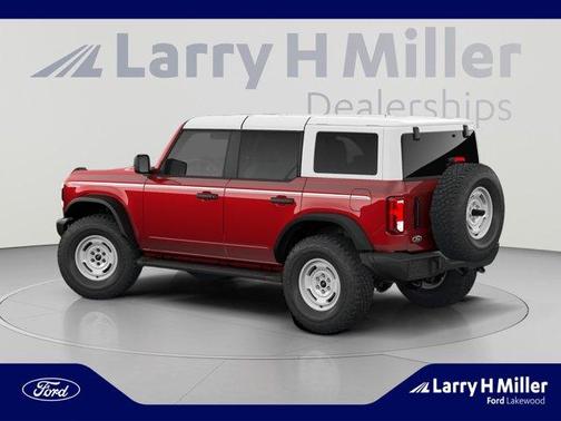 Ruby Red Metallic Tinted Clearcoat 2026 Ford Bronco Heritage Edition