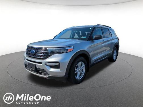 Iconic Silver Metallic 2020 Ford Explorer XLT