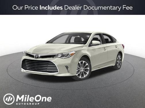 Blizzard Pearl 2018 Toyota Avalon XLE