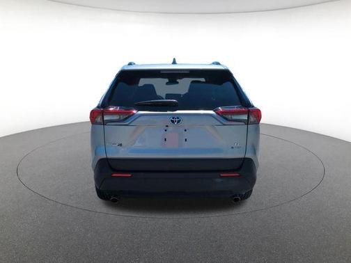 Silver Sky Metallic 2025 Toyota RAV4 Hybrid LE