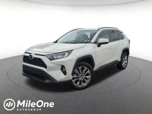 Blizzard Pearl 2021 Toyota RAV4 XLE Premium