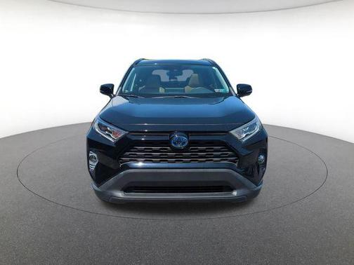 Midnight Black Metallic 2019 Toyota RAV4 Hybrid XLE