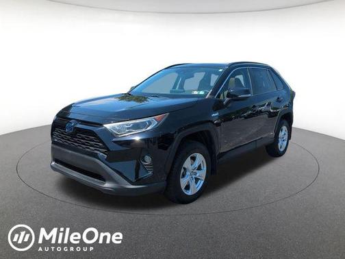 Midnight Black Metallic 2019 Toyota RAV4 Hybrid XLE