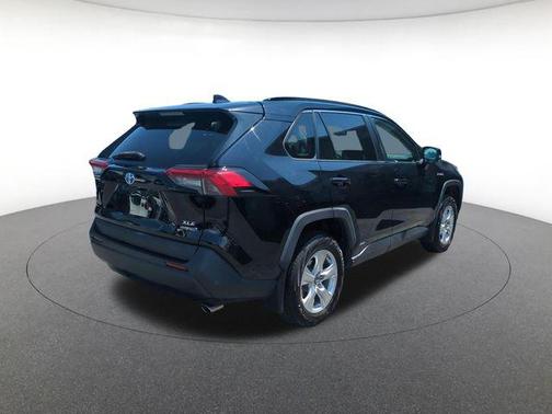 Midnight Black Metallic 2019 Toyota RAV4 Hybrid XLE