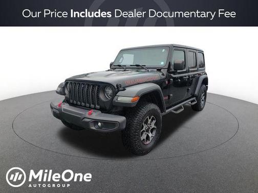 Black Clearcoat 2021 Jeep Wrangler Unlimited Rubicon