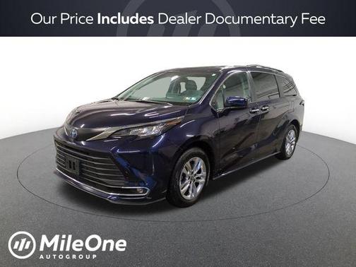 Blueprint 2022 Toyota Sienna XLE