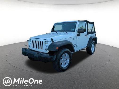 Bright White Clearcoat 2016 Jeep Wrangler Sport