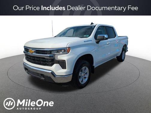 Summit White 2025 Chevrolet Silverado 1500 LT