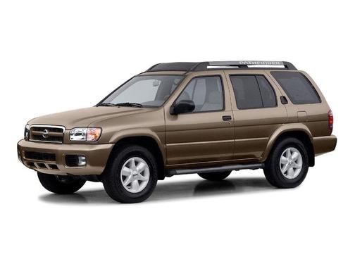 Chrome Silver 2002 Nissan Pathfinder LE