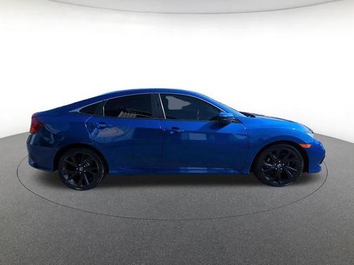 Aegean Blue Metallic 2020 Honda Civic Sport