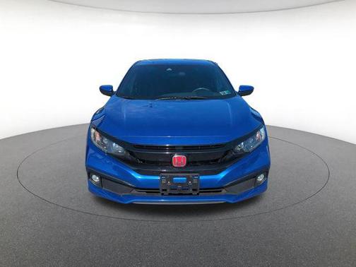 Aegean Blue Metallic 2020 Honda Civic Sport